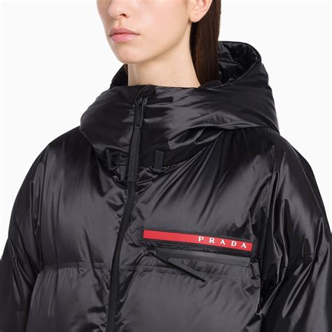 prada polyamide down jacket|prada down jacket sale.